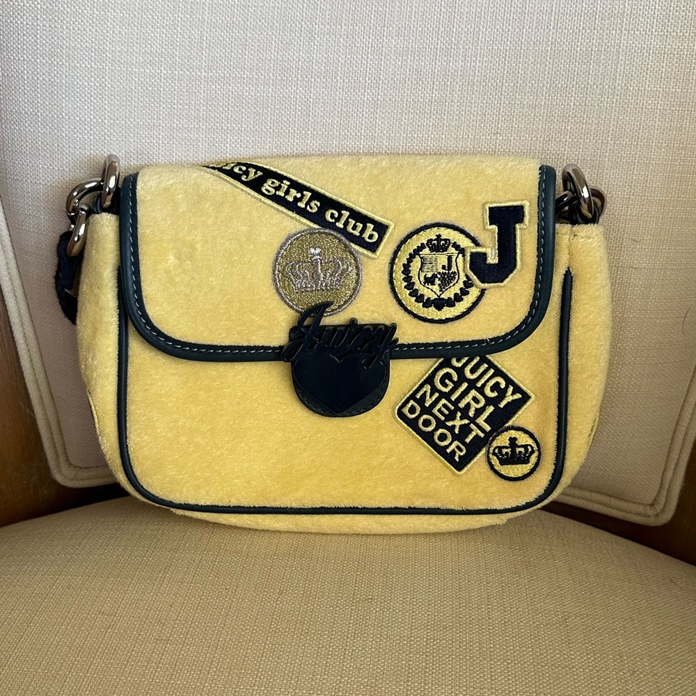 Vintage Juicy Couture Yellow Purse